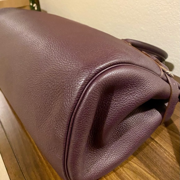 HERMES Leather Shoulder/ HandBag. - Picture 8 of 11